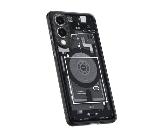 SPIGEN Ultra Hybrid Mag Magsafe do Galaxy S25 Edge Zero One Black ACS09415 - 1343719 - zdjęcie 6